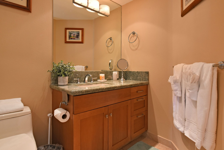 Bathroom 4, Updated 2bedroom at Beachfront Resort - Kaanapali Shores 515, Maui