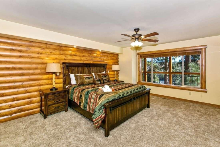 Bedroom 3, Pigeon Wr24 Whispering Pines Lodge, San Bernardino