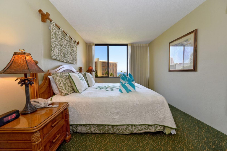 Bedroom 3, Spacious 1BD With Ocean Views & Central AC - Kaanapali Shores 819, Maui