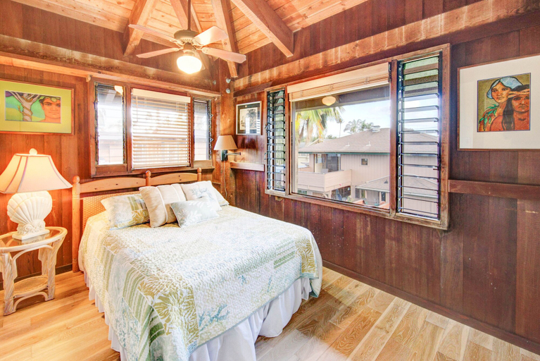 Bedroom 3, Wilikoki House 6 Bedroom Home, Kauai