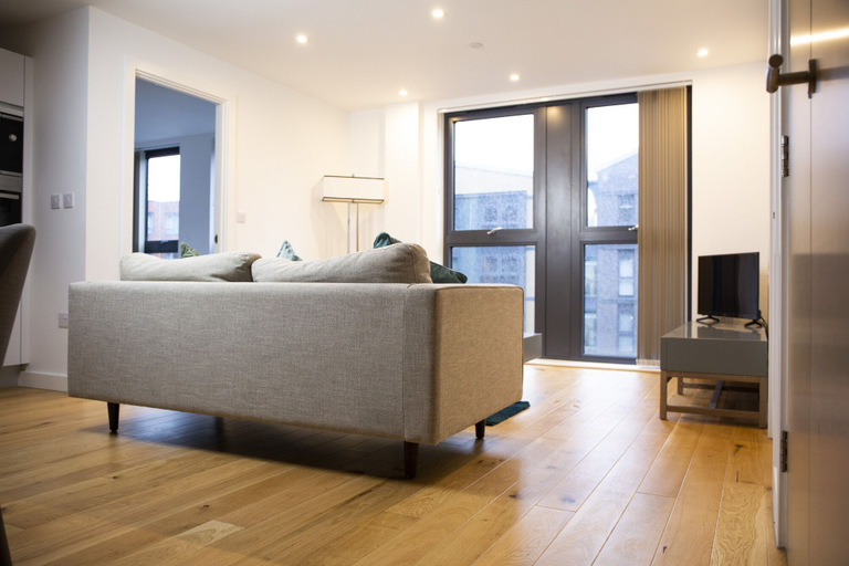 Bedroom 2, 2-Bedroom Apartment in Birmingham, Birmingham