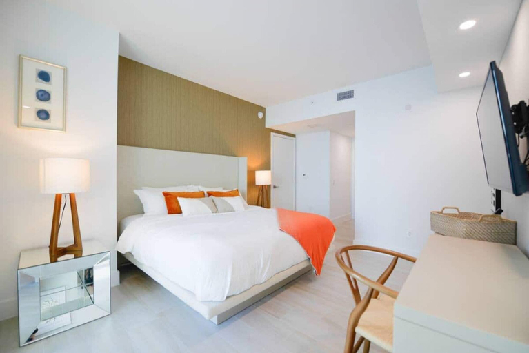 Bedroom 3, Stunning 2 2 Condo Ocean View to Hyde Beach, Miami-Dade