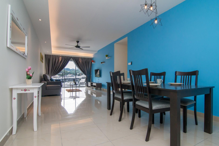 Dining Room, Kuala Terla Apartments, Cameron Highlands