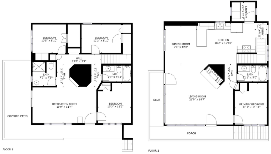 Bedroom 1, Zurich Road 1 - Chestnut, Sevier