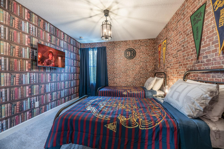 Bedroom 5, Stylish Home With Themed Bedrooms and Private Pool, Osceola