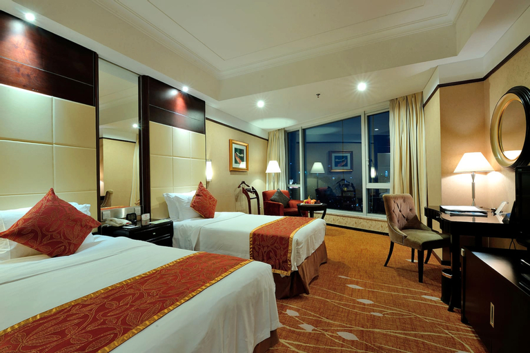 Bedroom 4, Howard Johnson by Wyndham Pearl Plaza Wuhan, Wuhan