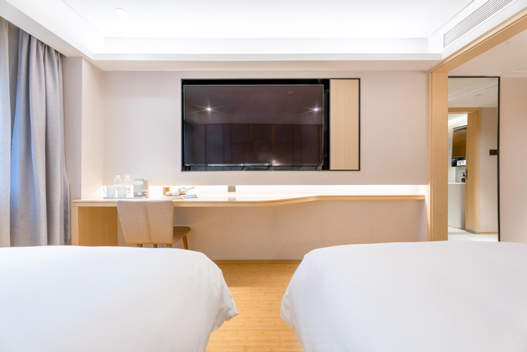 Bedroom, Ji Hotel Xiamen Zhongshan Road West Hubin Road, Xiamen
