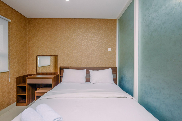 Bedroom 1, Nice and Homey 1BR Apartment at Atlanta Residence By Travelio, Depok