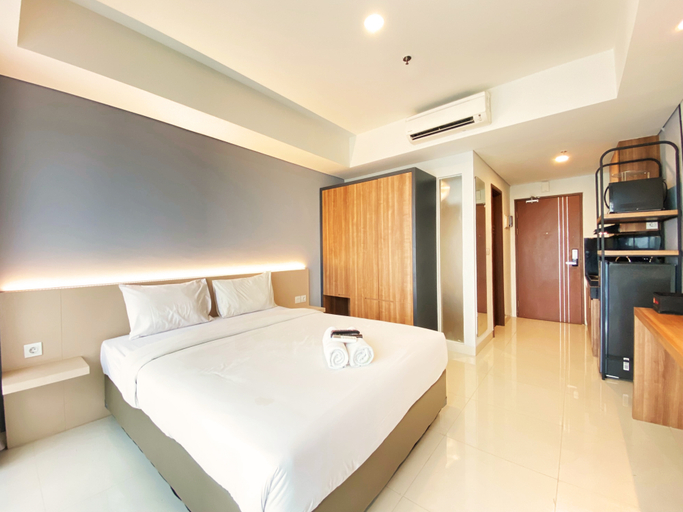 Bedroom 2, Cozy Studio Room at Green Kosambi (Greko) Apartment By Travelio, Bandung