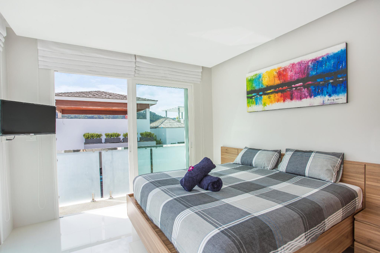 Bedroom 2, Villa Skylight w/Green Hills View*4BR*Pool*Kamala , Pulau Phuket