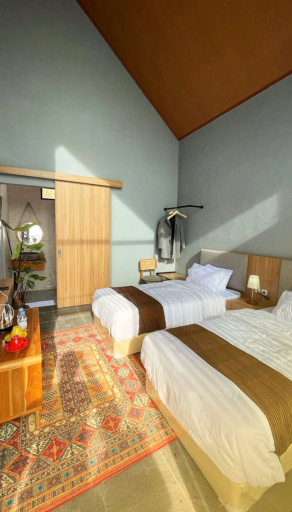 Bedroom 3, Sarangsari Villa, Magetan
