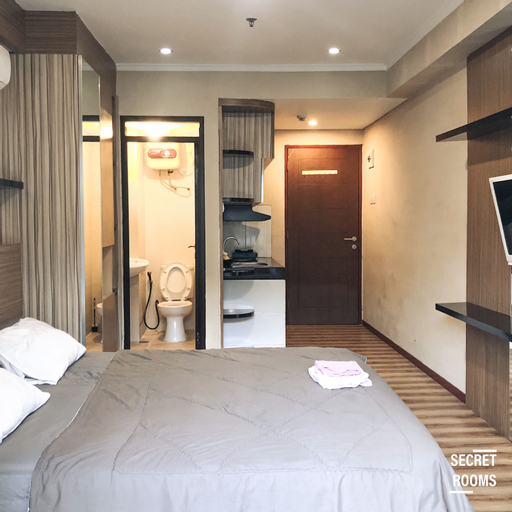 Bedroom 4, Gateway Pasteur Apartment by Secret Rooms, Bandung