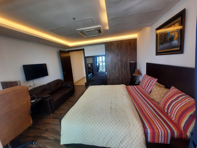 Bedroom 3, Goldcrest Apartments by NestNow in DHA Lahore, Lahore