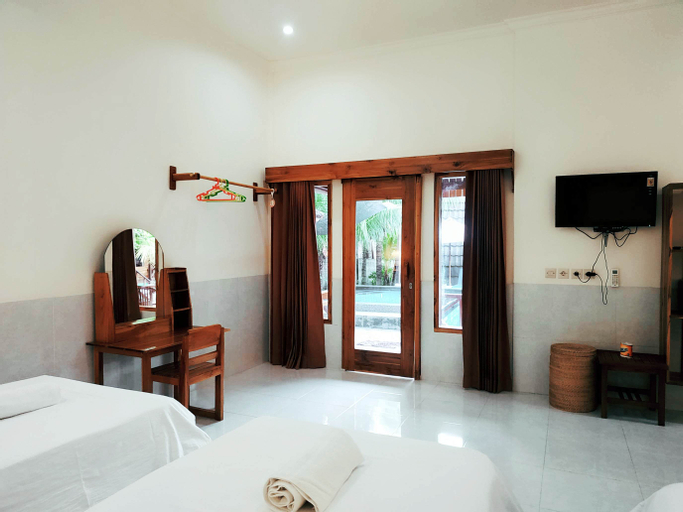 Bedroom 3, Matahari Cottages Gili Air, Lombok