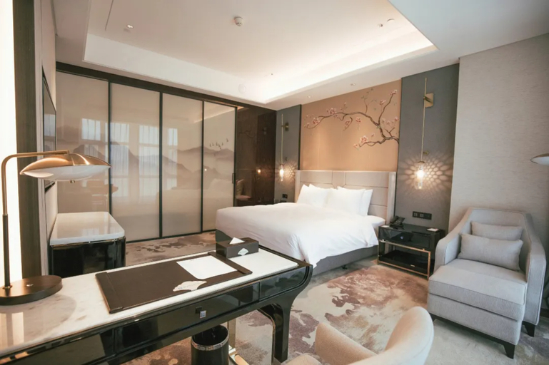 Bedroom 3, Wyndham Grand Taixing Downtown, Nantong
