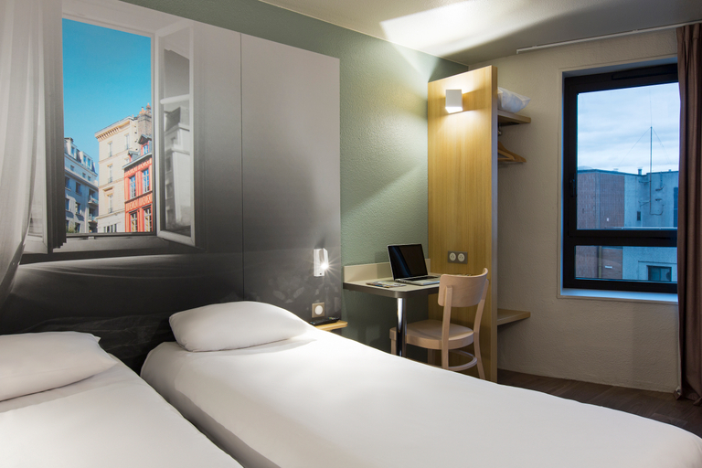 Bedroom 3, B&B HOTEL ROUEN Centre, Seine-Maritime