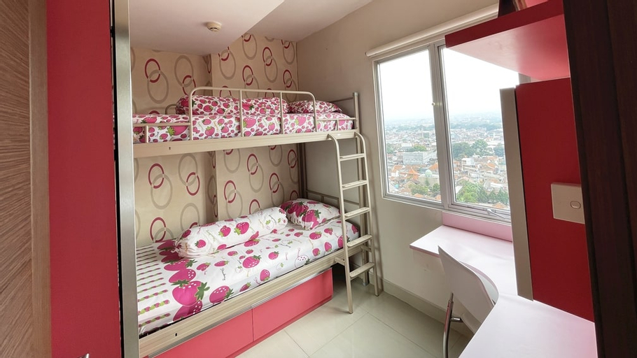 Bedroom 4, 2 Bedrooms+ Apartment in Sudirman Suites Bandung, Bandung
