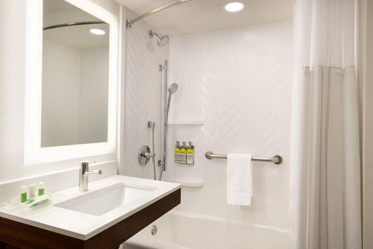 Bathroom 5, DoubleTree by Hilton Fort Worth South, Fort Worth