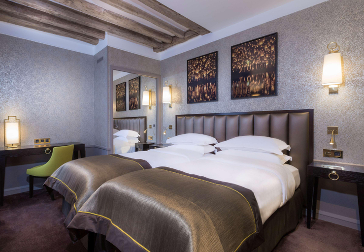 Bedroom 2, Vendôme Opéra Hotel, Paris