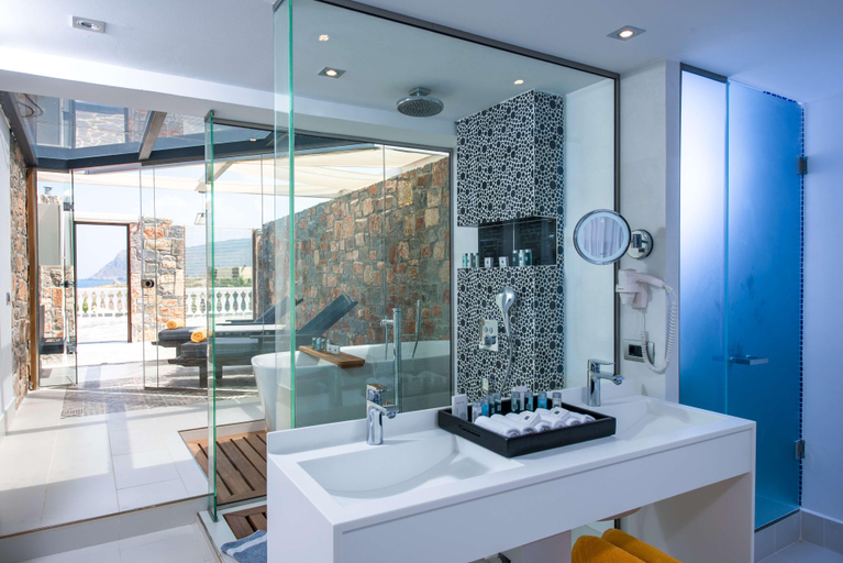 Bathroom 5, Minos Imperial Luxury Beach Resort Milatos, Crete