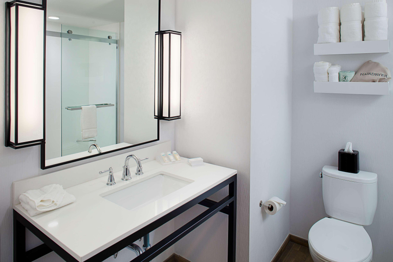 Bathroom 5, Hilton Garden Inn Providence, Providence