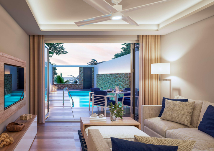 Bedroom 3, Minos Imperial Luxury Beach Resort Milatos, Crete