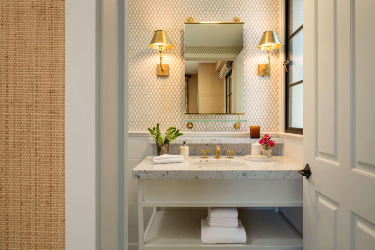Bathroom, Hotel 850 Svb West Hollywood At Beverly Hills, Los Angeles