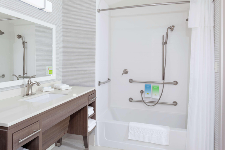 Bathroom 4, Home2 Suites by Hilton Orlando South Park, Orange