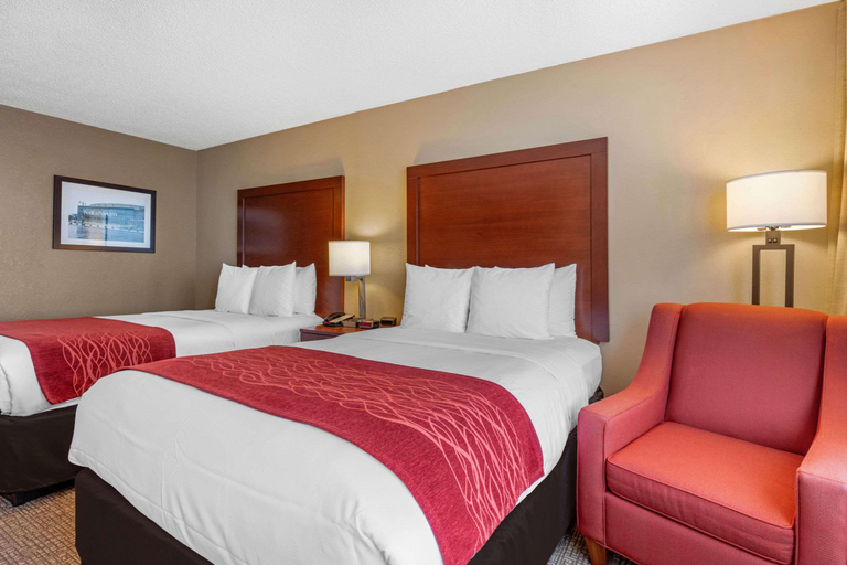 Bedroom 3, Comfort Inn Memphis Downtown, Shelby