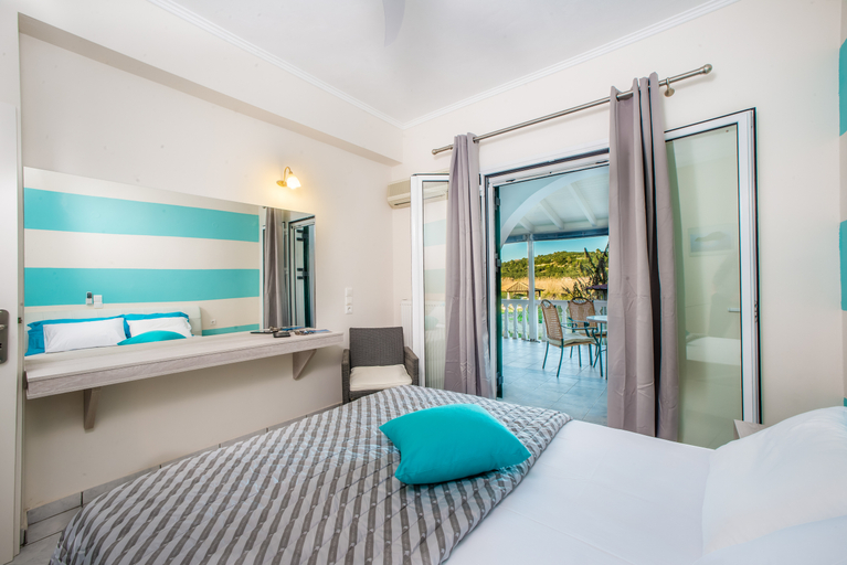 Bedroom 3, Herodotos Studios, Ionian Islands