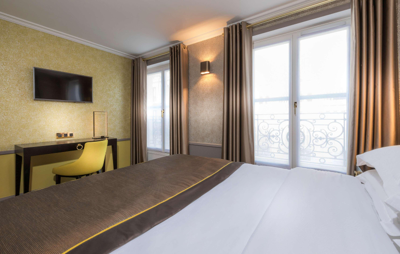 Bedroom 5, Vendôme Opéra Hotel, Paris