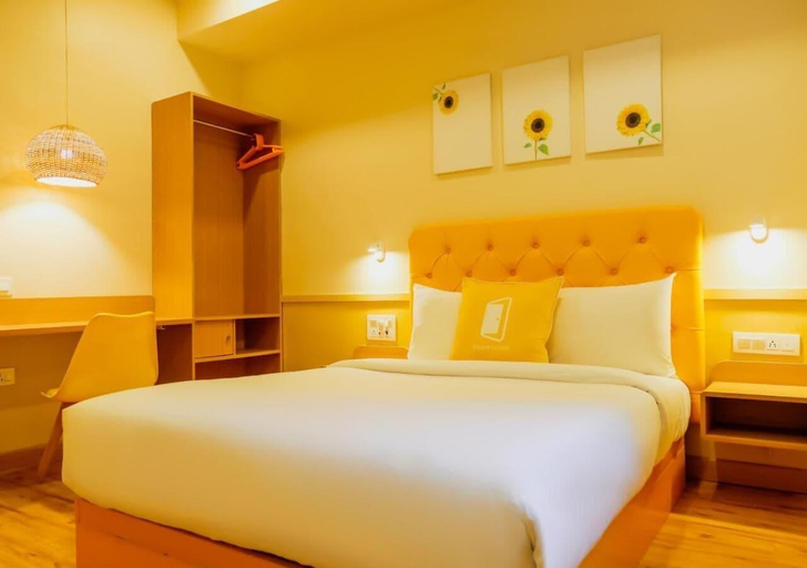 Bedroom 4, Bloom Hotel - Worli, Mumbai City