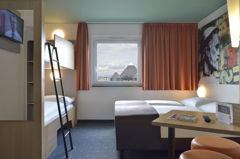 Bedroom 2, B&B Hotel Mainz-Hechtsheim, Mainz