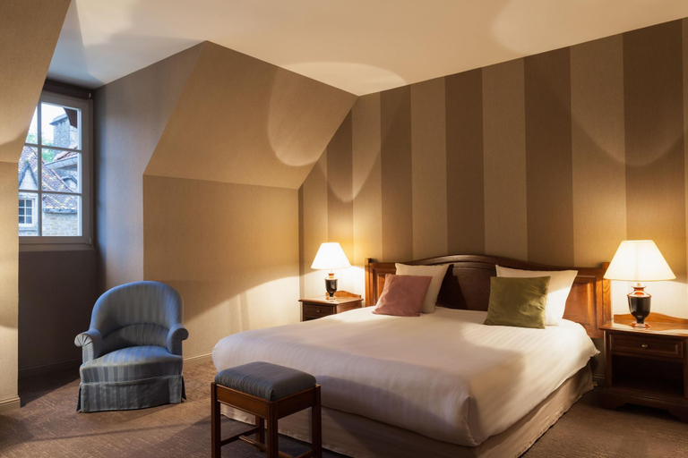 Bedroom 3, Château de Bournel, The Originals Relais, Doubs