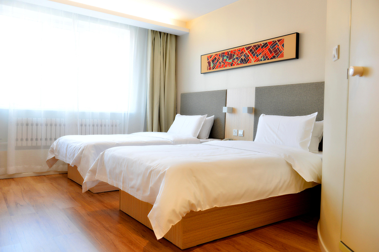 Bedroom 5, Hanting Hotel Yakeshi Xing An Street Shop, Hulunbuir