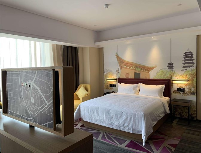 Bedroom, Hampton by Hilton Zhengzhou Zhengdong New District, Zhengzhou