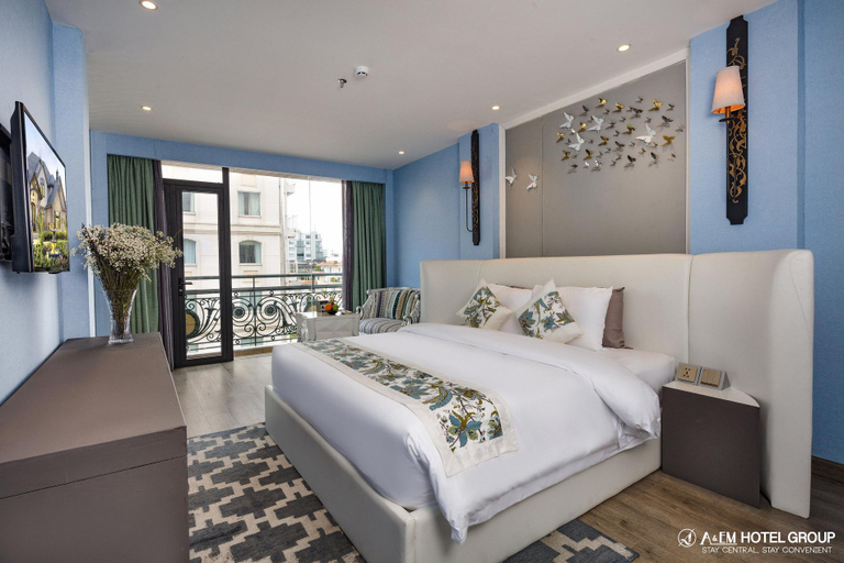 Bedroom 4, A&EM Saigon Hotel, District 1