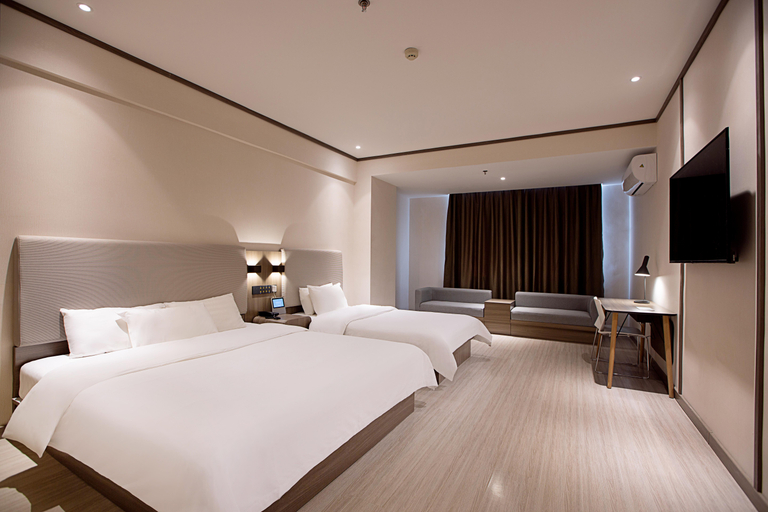 Bedroom 3, Hanting Hotel(Zhengzhou Zhongyuan Tower E Station), Zhengzhou