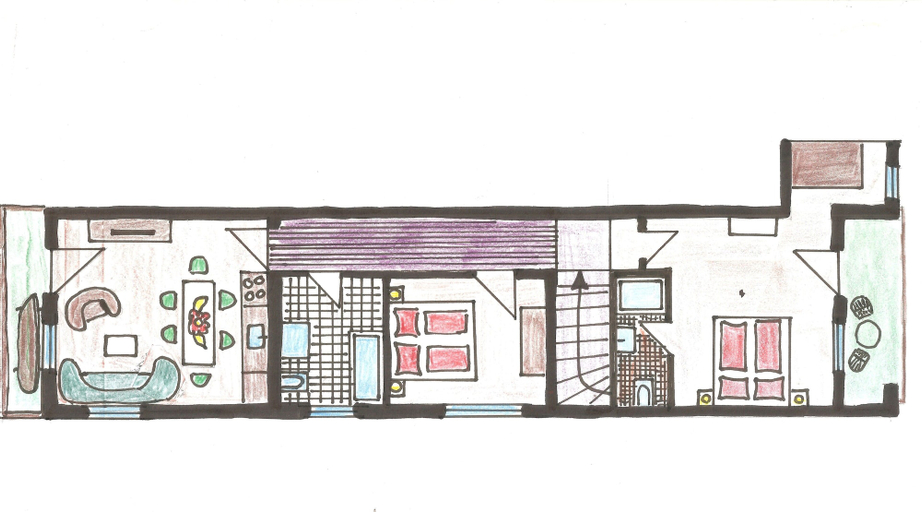Bedroom 2, Ferienhaus Durstberger, Reutte