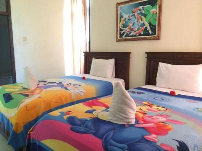 Bedroom 5, Lucky Paradise Bungalows on The Beach, Karangasem