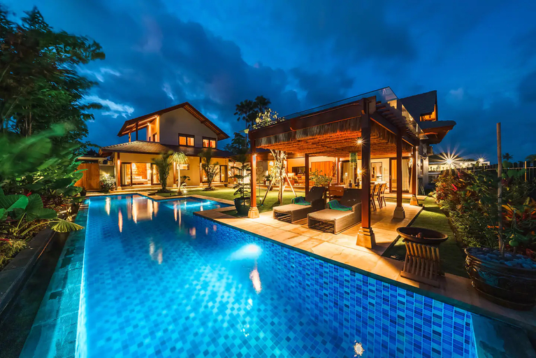 Exterior & Views, Villa Beauvida: Cozy 4- bedroom villa in Canggu with 18m Pool, Badung