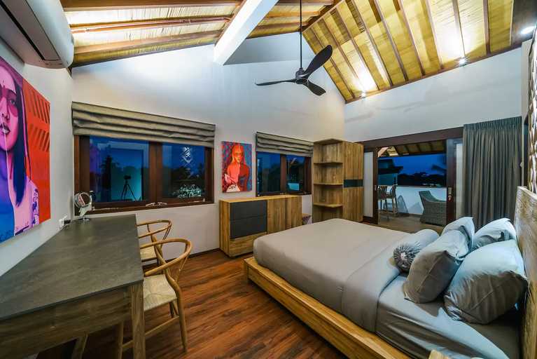 Bedroom 3, Villa Beauvida: Cozy 4- bedroom villa in Canggu with 18m Pool, Badung