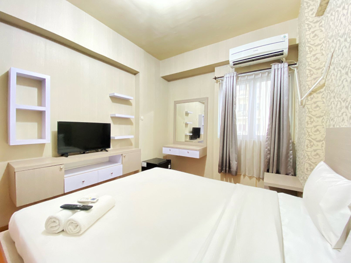 Bedroom 2, Relaxing Studio Room at Suites @Metro Apartment By Travelio, Bandung
