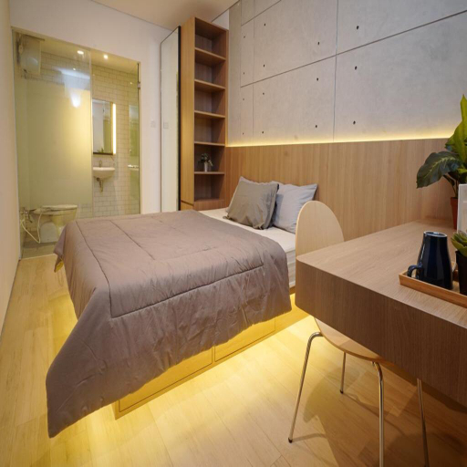 Bedroom 3, Superior Queen at Markaz Collective Space (Min 2N Stay), Bandung