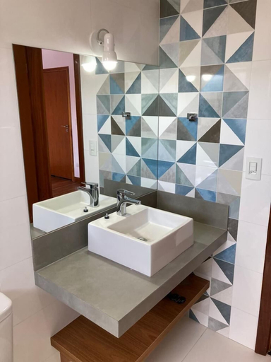 Bathroom 5, Smart Hotel Reserva Campos do Jordão, Campo Limpo Paulista