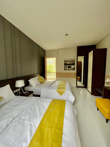 Bedroom 3, Platinum Yellow Bandung Villa 24pax Private Pool, Bandung