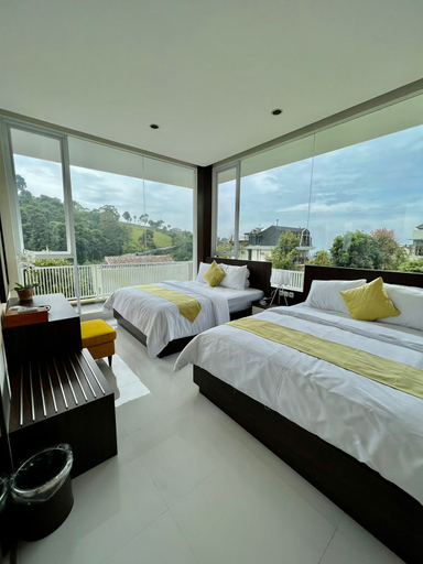 Bedroom 3, Platinum Yellow Bandung Villa 24pax Private Pool, Bandung