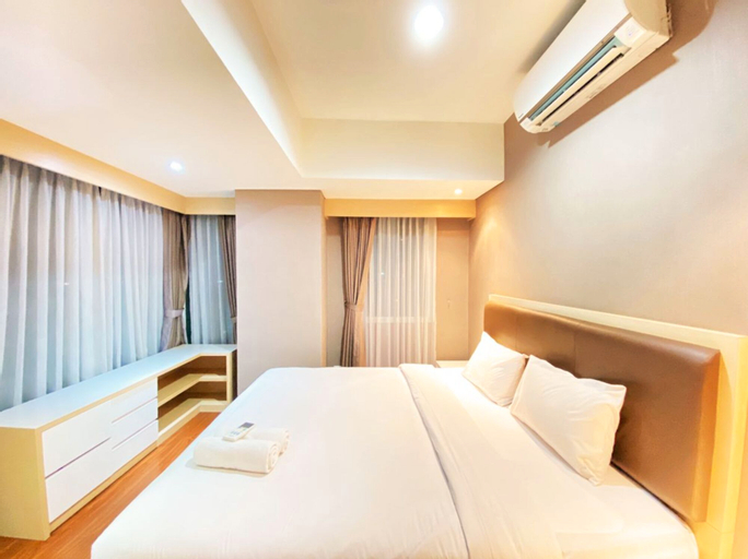 Bedroom 1, Best City View 2BR Apartment at Tamansari La Grande By Travelio, Bandung