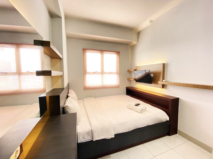 Homey Designed and Cozy 2BR at Mekarwangi Square Cibaduyut Apartment By Travelio, Bandung