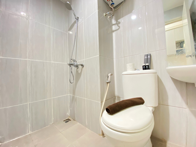 Bedroom 3, Comfy Studio Room at Grand Asia Afrika Apartment By Travelio, Bandung